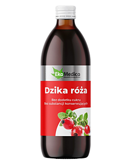 EkaMedica Sok z Dzikiej  Róży, 500 ml