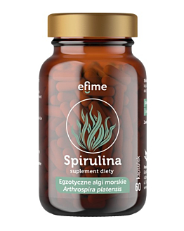 EkaMedica Efime Spirulina, 60 Kapsułek