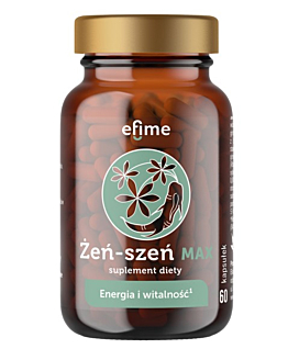 EkaMedica Efime Żeń-szeń, 60 Kapsułek
