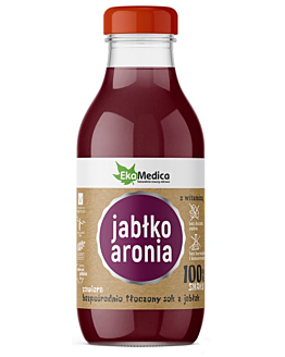 EkaMedica Jabłko-Aronia, Sok, 300 ml