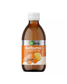 EkaMedica Kurkuma z Cytryną, Płyn, 250 ml