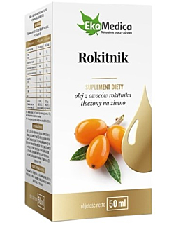 EkaMedica Rokitnik, Olej z owoców rokitnika, 50 ml