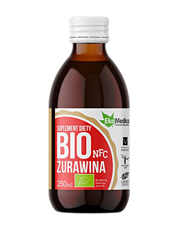EkaMedica Bio Żurawina, Sok, 250 ml