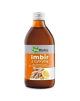 EkaMedica Sok z Imbirem i Cytryną, 250 ml