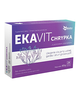 Ekavit Chrypka, Pastylki do ssania, 24 Sztuki