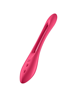 Satisfyer Massaggiatore Elastic Joy Red - massaggiatore intimo per coppie