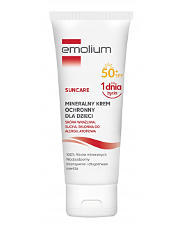 Emolium Suncare Crema Protettiva Minerale SPF 50+ 50 ml