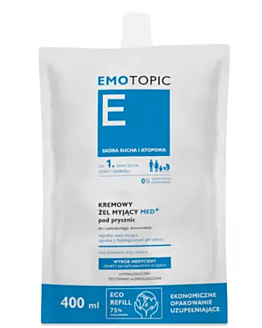 Emotopic Med+ Żel myjący Refill, 400 ml