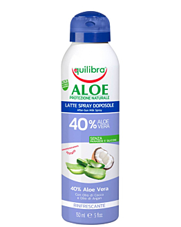 Equilibra Aloesowe Mleczko po opalaniu Spray 