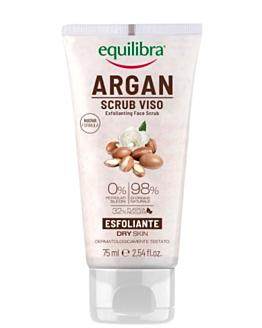 Equilibra Arganowy złuszczający peeling do twarzy