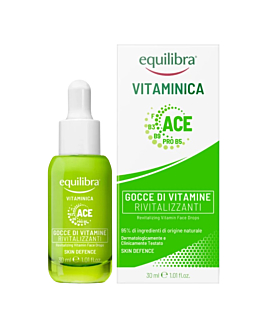 Equilibra Vitaminica Rewitalizujące krople do twarzy