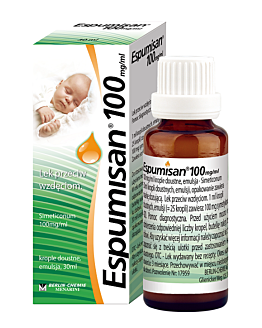Espumisan 100 mg/ml, Krople doustne, 30 ml