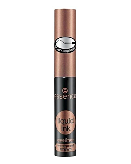 Essence Liquid Ink Eyeliner wodoodporny, 02 Brown