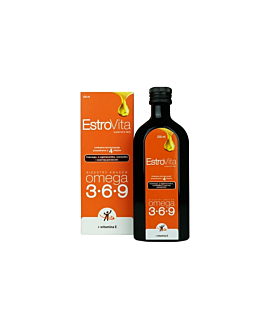 EstroVita Classic, Kwasy omega-3-6-9 z czterech olejów roślinnych, Płyn
