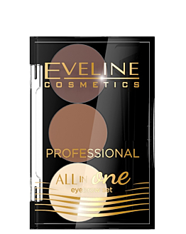 Eveline All In One Zestaw cieni do brwi 02