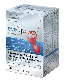 Eye Q, Bogaty w EPA olej z ryb morskich i olej z wiesiołka, Kapsułki do żucia