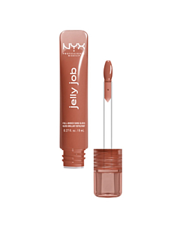 NYX Professional MakeUp Jelly Job błyszczyk do ust z wysokim połyskiem 04 Toast N Jelly, 8ml