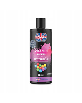 Ronney Vitamin Complex Professional Shampoo Revitalizing rewitalizujący szampon do włosów z kompleksem witamin, 300ml