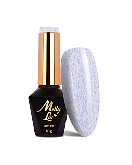 MollyLac Cotton Sweater Lakier Hybrydowy UV LED Nr 711 Blue 10 g