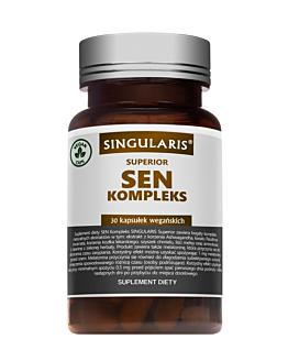 Singularis Sen Kompleks (ashwaganda, chmiel, l-teanina) 30 kapsułek