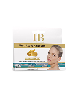 H&B Aktywne ampułki z kwasem hialuronowym i witaminą C