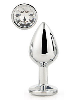 Korek Analny Gleaming Love Silver Plug Medium Dreamtoys
