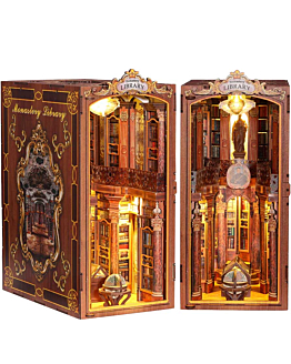 Habarri Miniaturowy domek Book Nook - Tajemne Księgi Zakonu