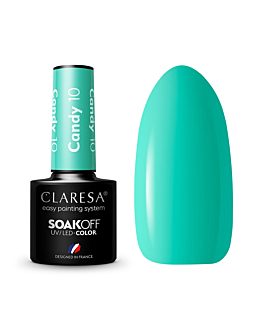 Claresa Soak Off UV/LED Candy lakier hybrydowy 10, 5g