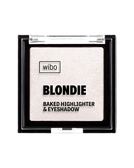 Wibo Blondie Baked Highlighter & Eyeshadow wypiekany rozświetlacz do twarzy i oczu 1, 4g