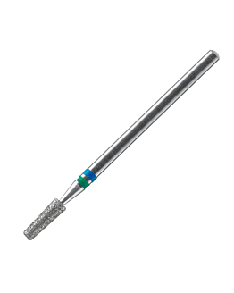 Staleks Expert Frez Diamentowy Duo Stożek 2,5/8 mm Niebiesko Zielony