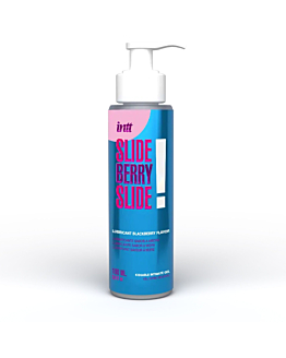 Jadalny lubrykant jeżynowy Slide Berry Slide! 100ml intt