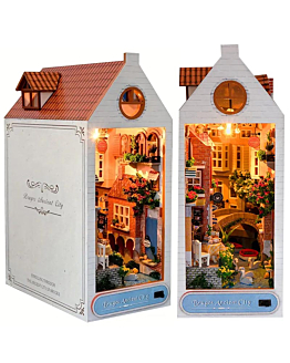 Habarri Miniaturowy domek Book Nook - Diamentowa Wenecja Północy