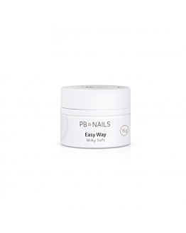 PB Nails Żel budujący Easy Way Milky Soft 15g