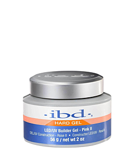 IBD Hard Builder Gel LED/UV żel budujący Pink II, 56g