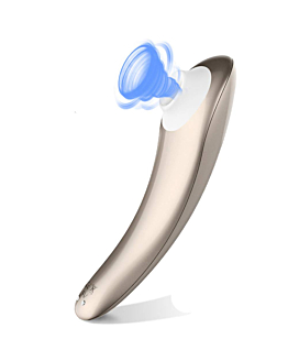 S-HANDE Screaming Pro stymulator łechtaczki z 10 trybami wibracji Golden