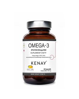 Kenay Suplement diety omega-3 EPA DHA EZmega MAX