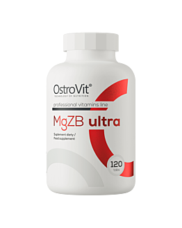 OstroVit MgZB Ultra 120 tabs Magnez Cynk Wit B6 ZMA ZMB