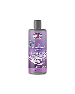 Ronney Anti-Yellow Silver Power Professional Shampoo szampon do włosów blond rozjaśnianych i siwych, 300ml
