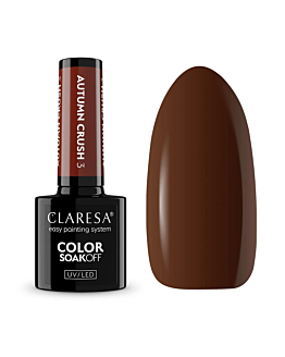 Claresa Color Soak Off UV/LED Autumn Crush lakier hybrydowy 3, 5g
