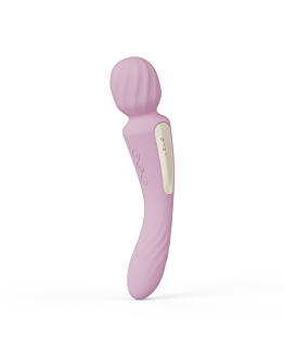 Lelo Podwójny wibrator różdżka sterowany aplikacją Switch Soft Pink