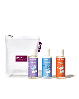 Mini U podróżny zestaw kosmetyków dla dzieci z kosmetyczką - travel size