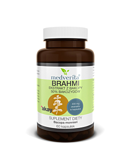 Medverita Brahmi 400 mg 60 kapsułek