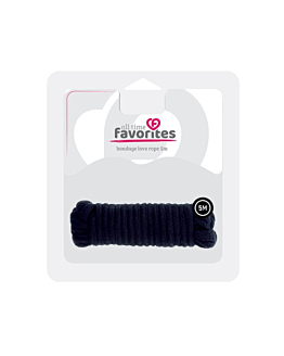 Dream Toys All Time Favorites Love Rope lina do krępowania Black 5m