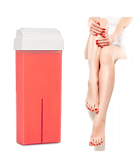 Wosk W Rolce Do Depilacji Paskowej Różany 100 ml