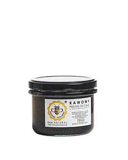 Miodowa Mydlarnia kawowy peeling do ciała z woskiem pszczelim