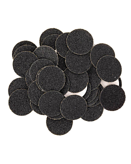 Allepaznokcie Nakładki Ścierne Tarcze Wymienne 80 Grit Do PodoDisk Rozmiar L 25 mm 50 szt.