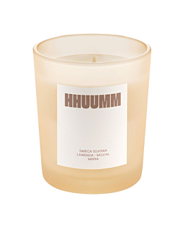 HHUUMM Świeca sojowa Lawenda - Migdał - Mirra, 70 g