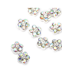 MollyNails Ozdoby Do Paznokci Kwiatki 3D K1124 10 szt
