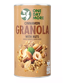ONEDAYMORE Granola Cynamon-Orzech 450g