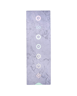 Myga antypoślizgowa mata do jogi Chakra Luxurious 3mm